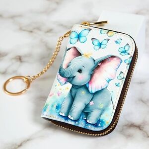 Credit Card Holder for Women RFID Card Holder Wallet Slim wallet Leather gift